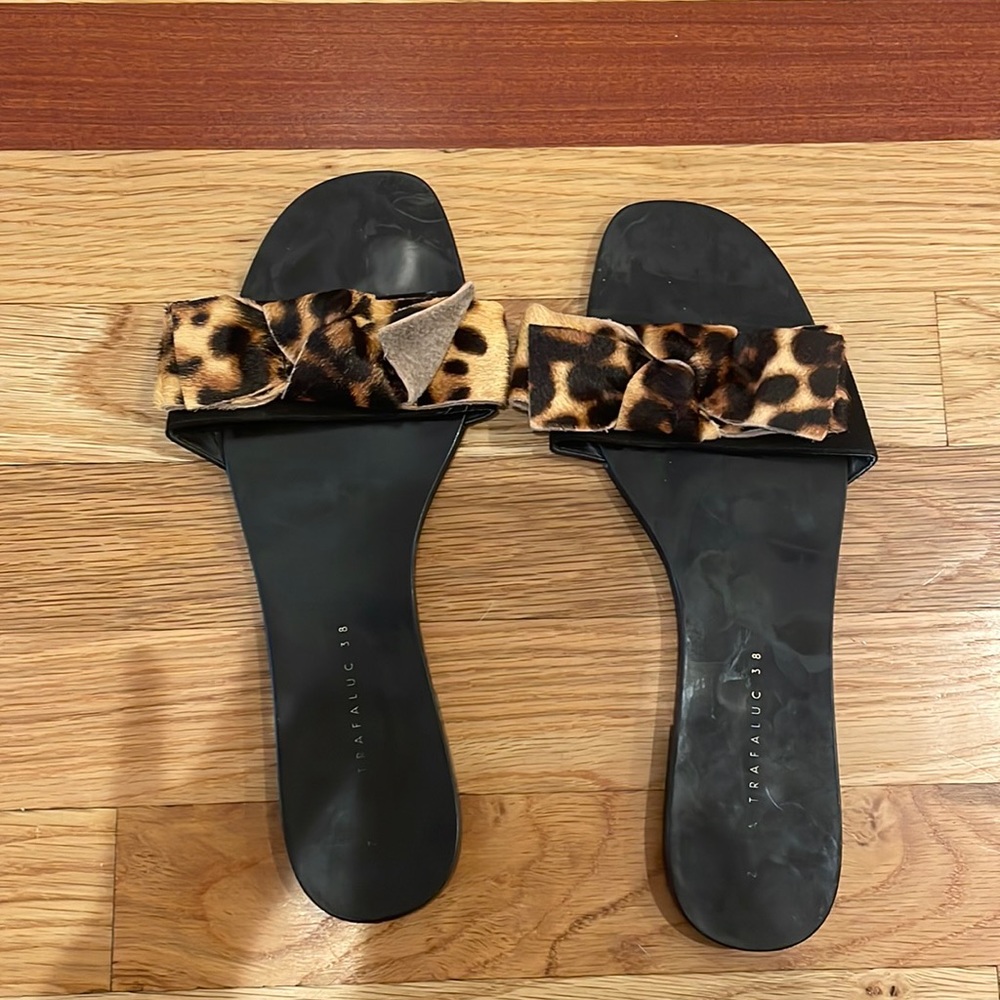 Zara slide sandals